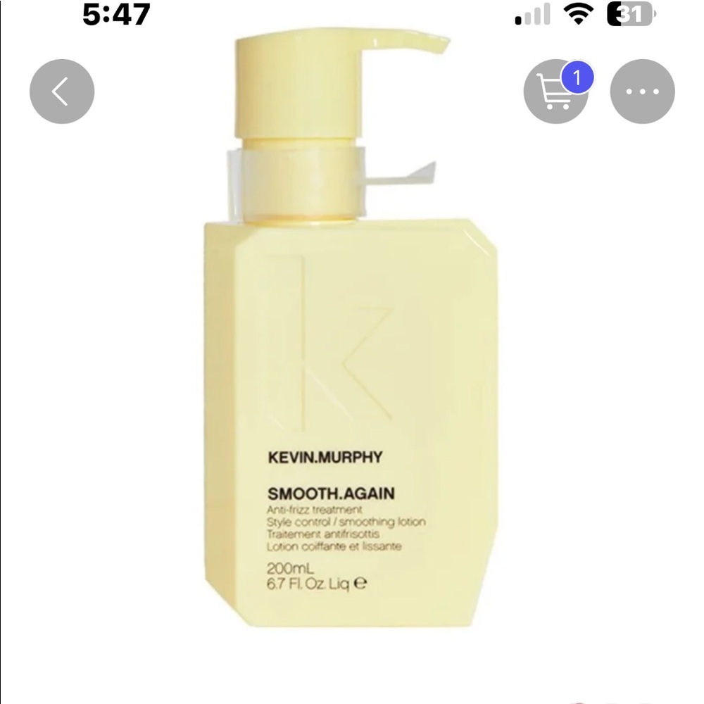 Brand new Kevin Murphy smooth again smoothing styling product.